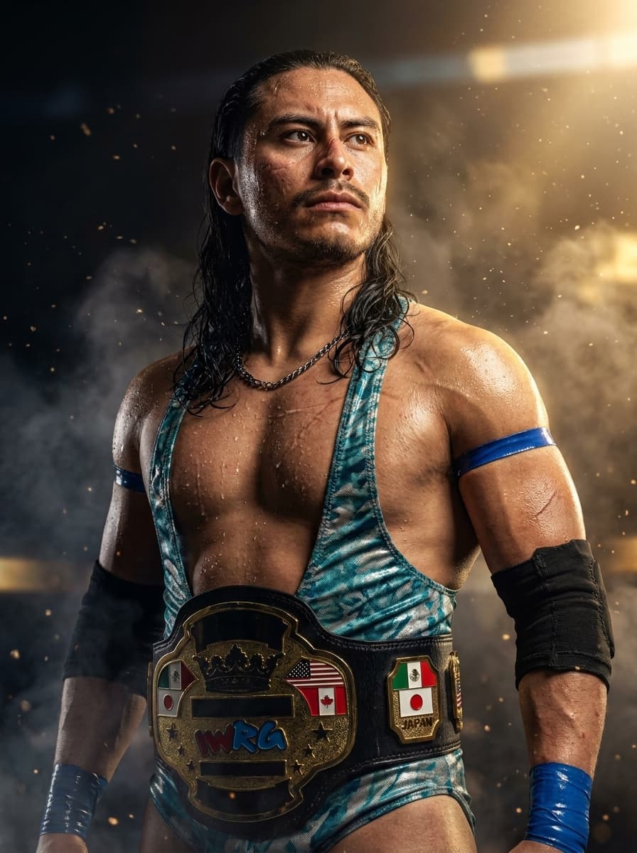 Caballero de Plata — Campeón Welter IWRG