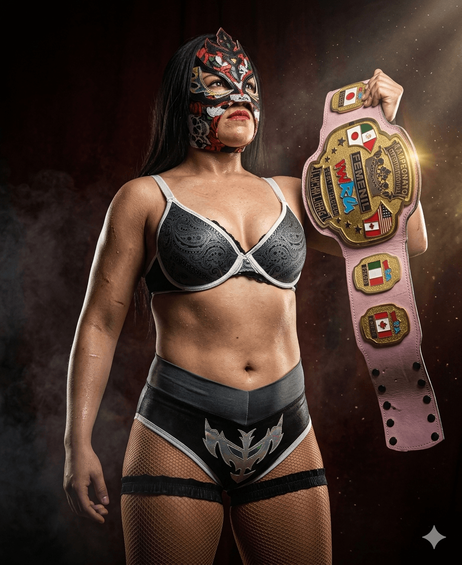 Sagitarius — Campeona Femenil IWRG